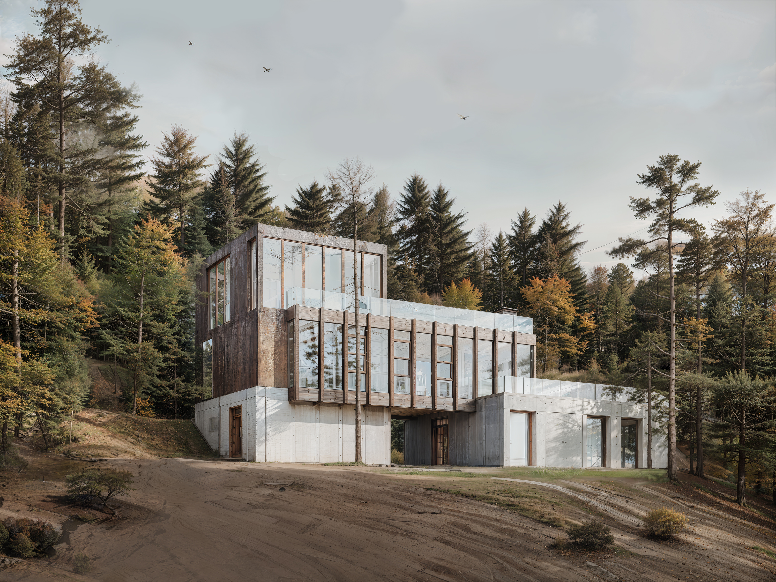 COTTAGE IN THE FOREST